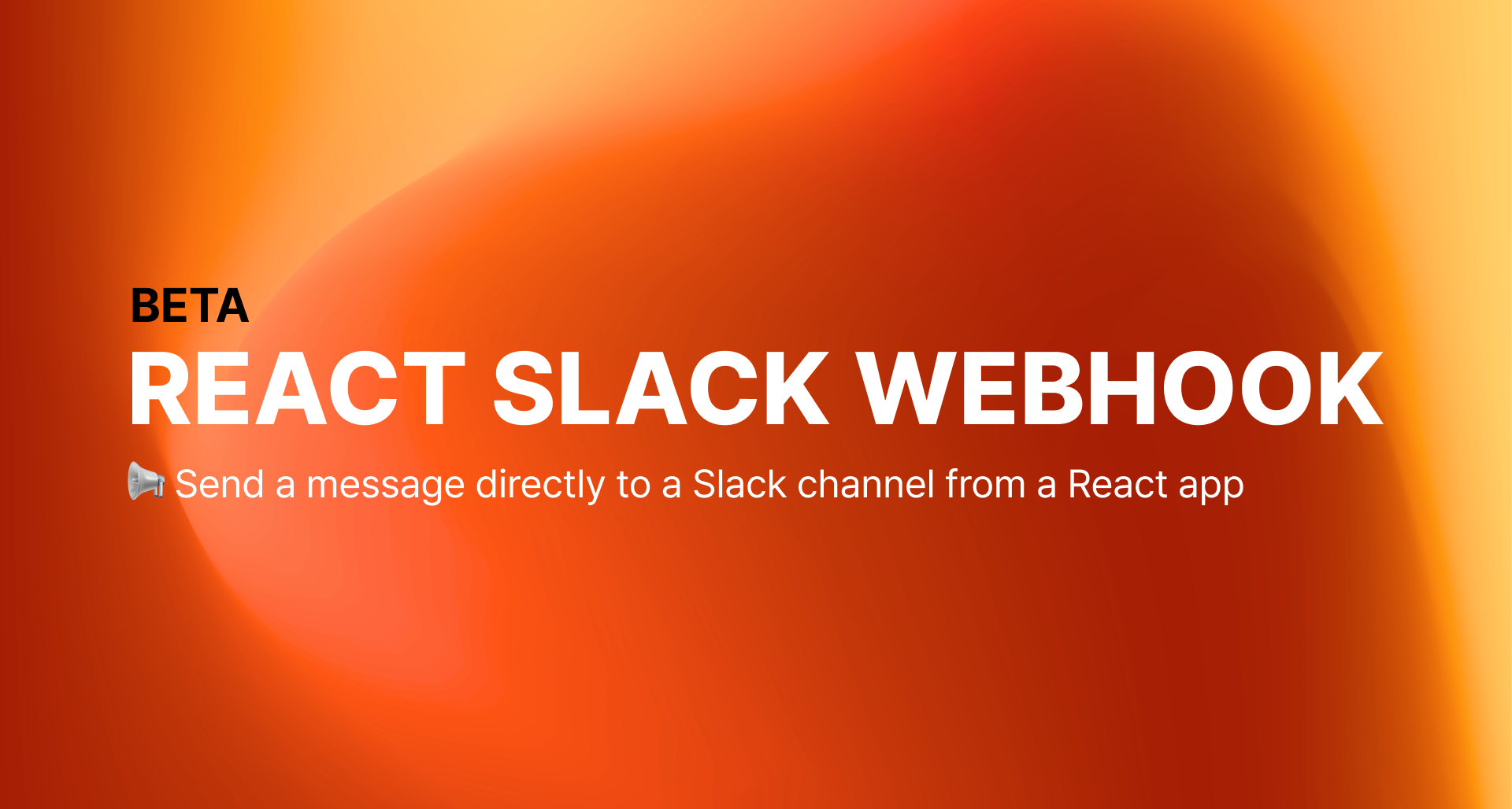 react-slack-webhook