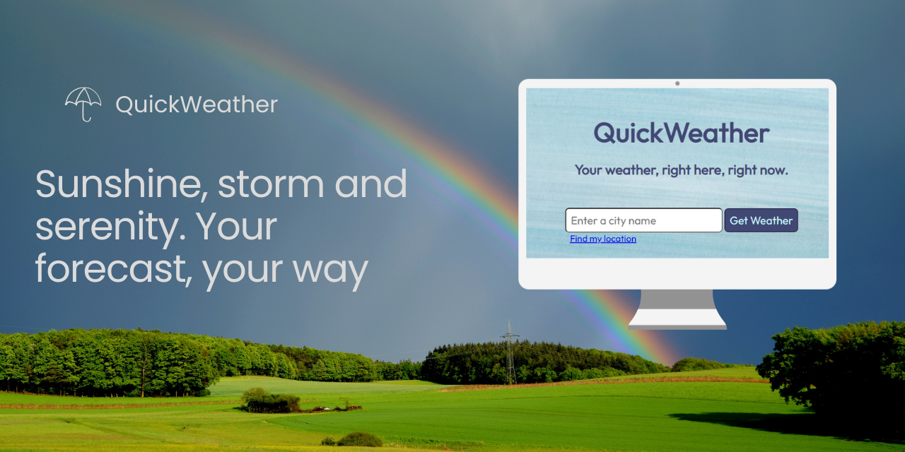 GitHub - iaroslavagoncharova/QuickWeather