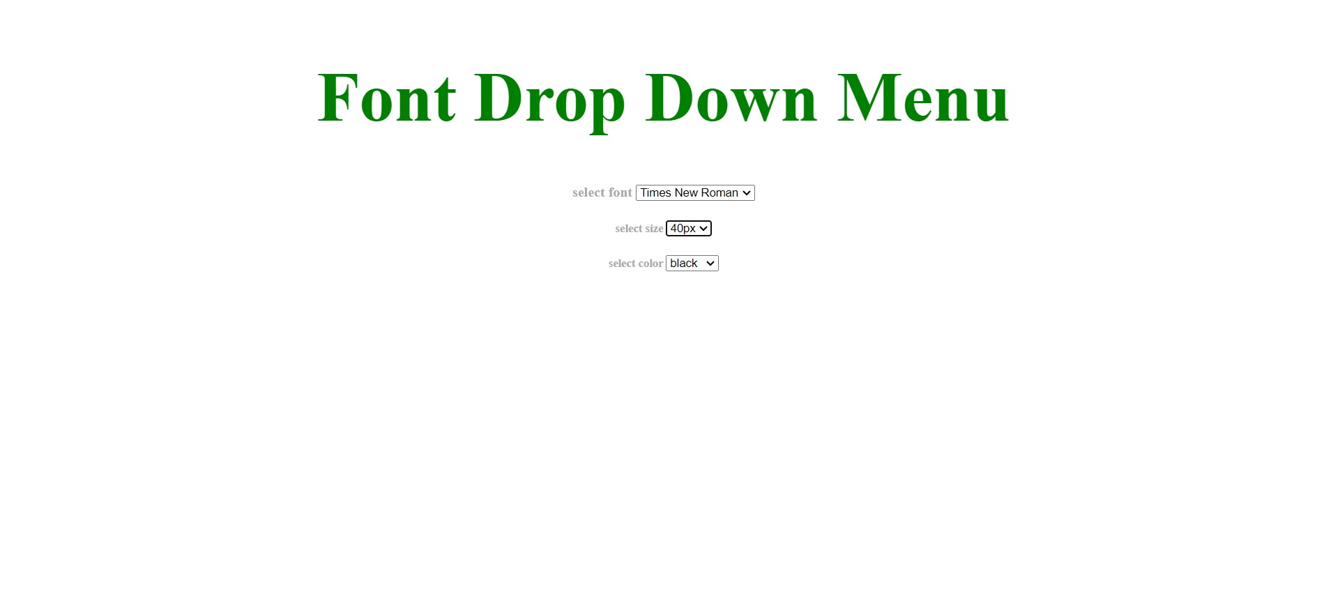 GitHub - RajKappu/Dropdown-Menu · GitHub