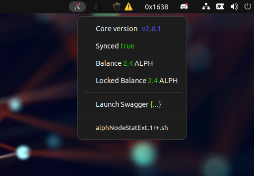 GitHub - Acktarius/AlphNodeSwagExt: Small Extension for Linux Debian ...