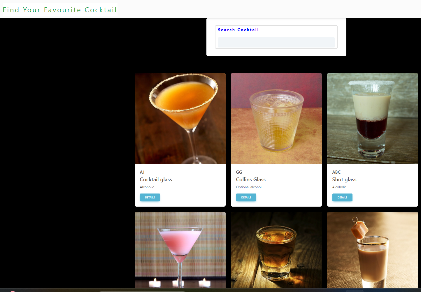 GitHub - inkxe-satarupa/CocktailApp-ReactRedux-Toolkit