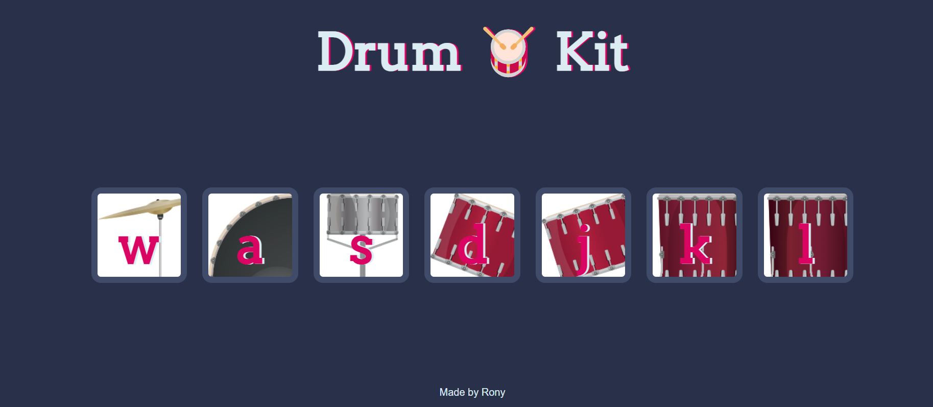 GitHub - RohanSutar-tech/Drum-Kit: A fun and interactive drum kit ...
