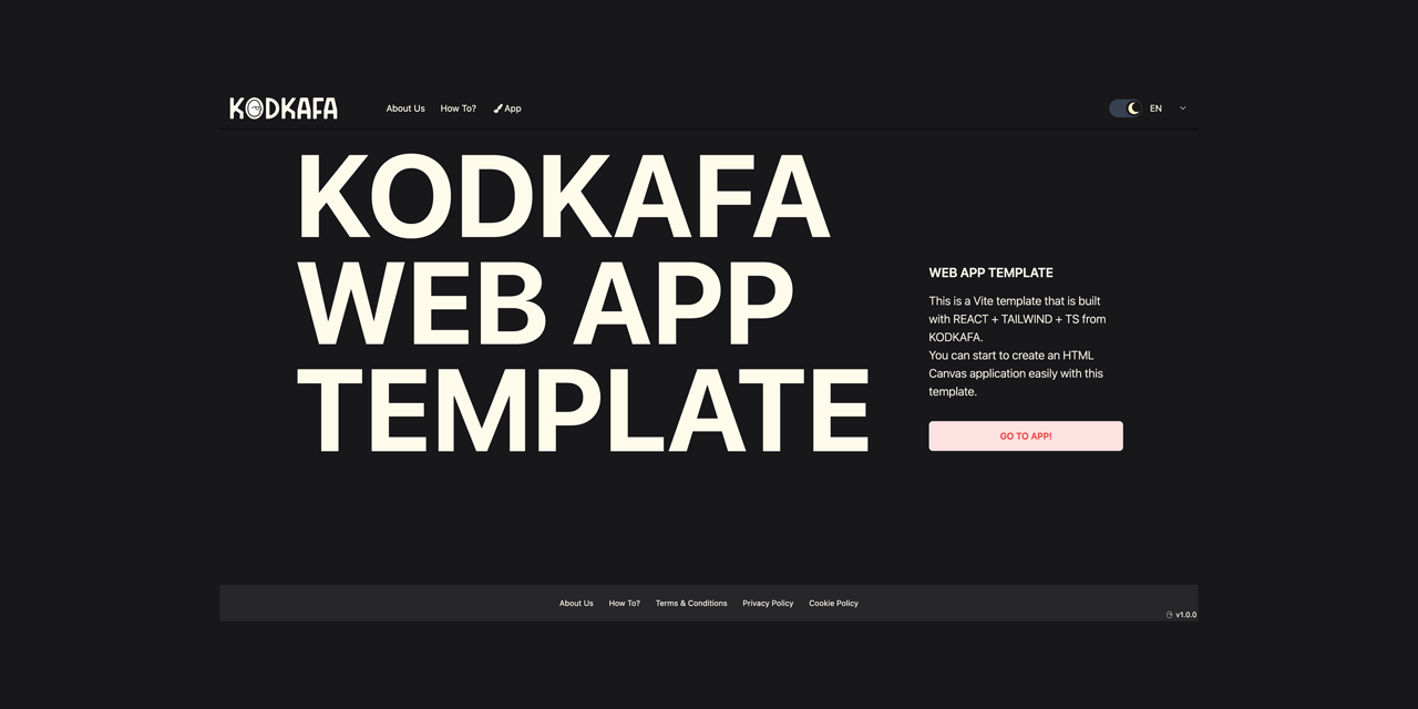 kodkafa-app-template