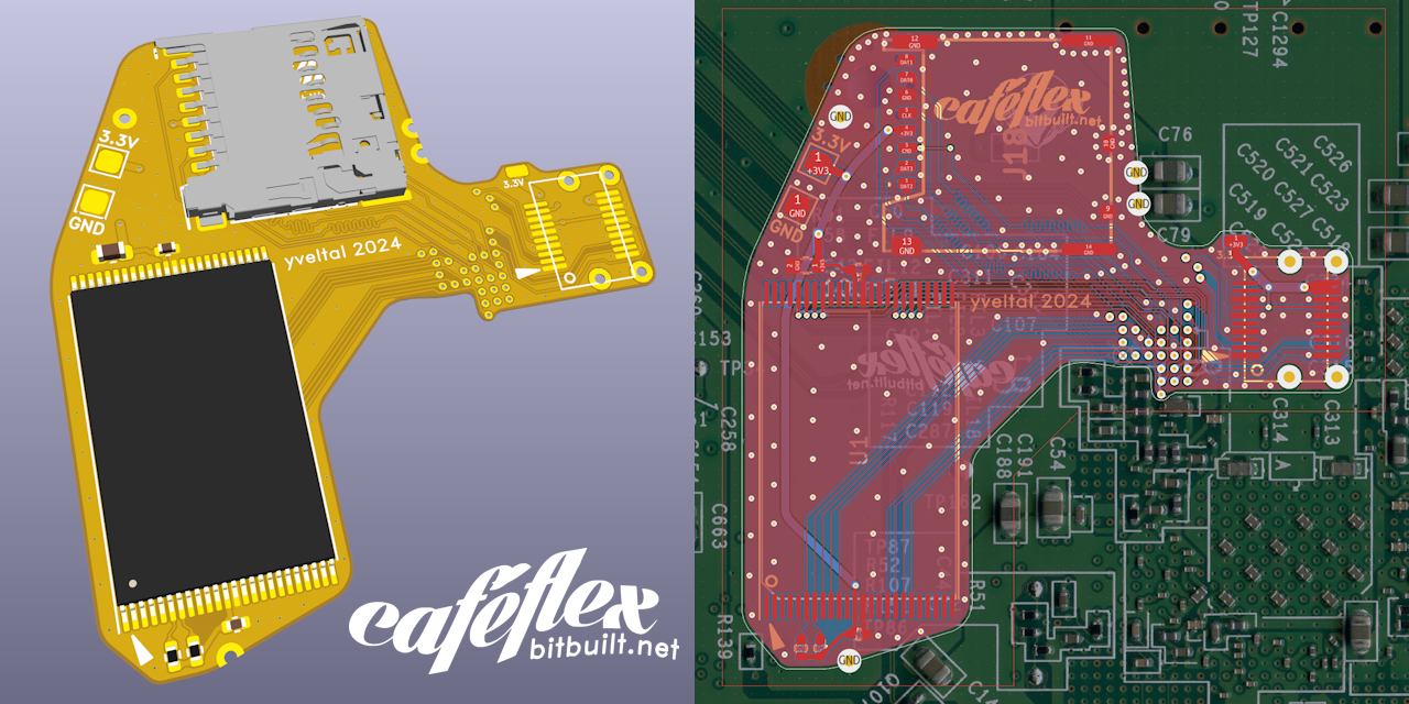 GitHub - mackieks/cafeFlex: Flex PCB for relocating the Wii U's SLC ...