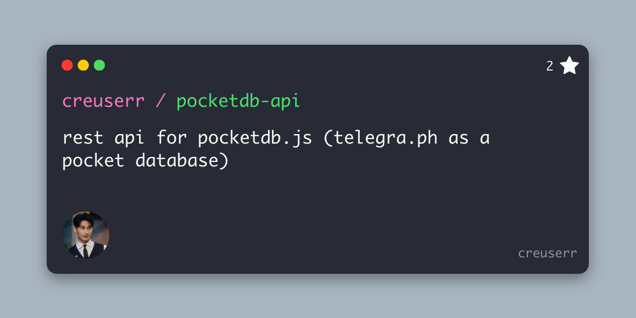 pocketdb-api
