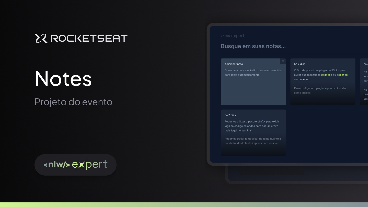 GitHub - jordane-chaves/nlw-expert-notes: NLW #14 Expert | Notes
