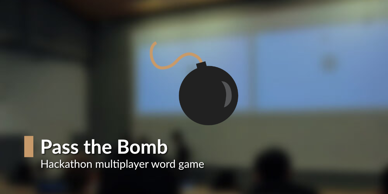 GitHub NotWoods/passthebomb [UBC Local Hack Day 2016] A