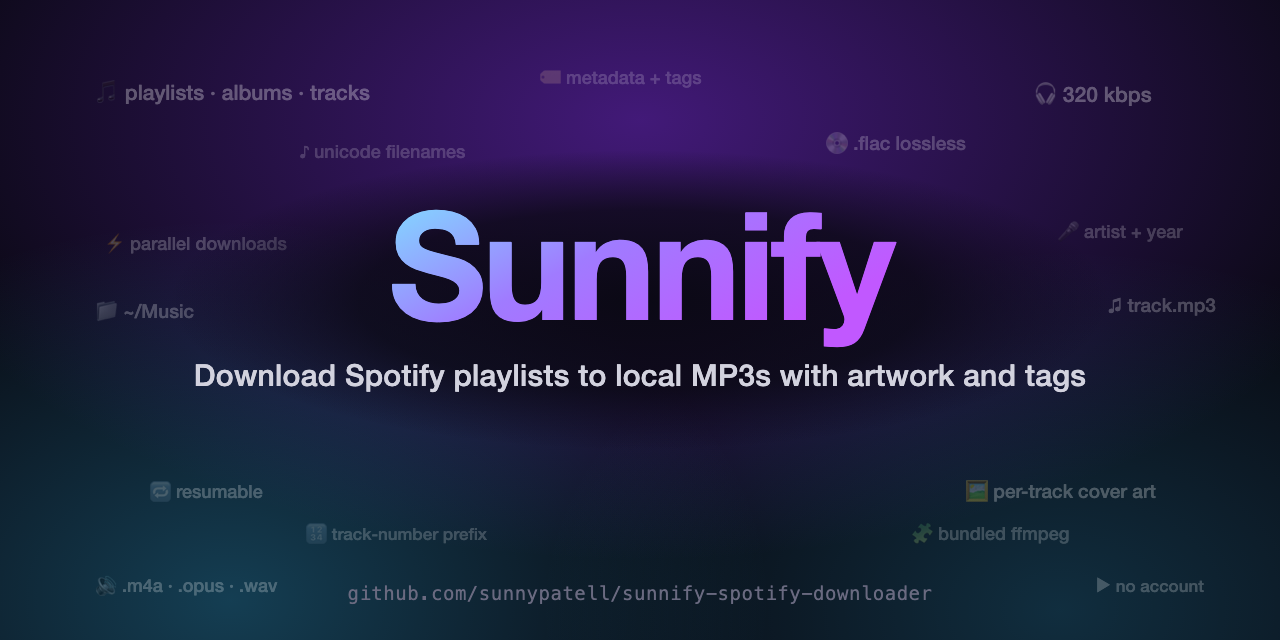 sunnify-spotify-downloader