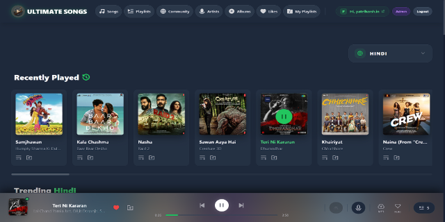 THE-ULTIMATE-SONGS-WEBAPP