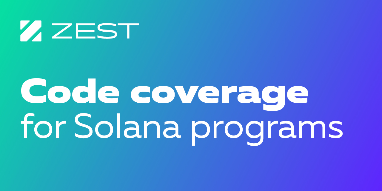 GitHub - LimeChain/zest: Limechain Solana Code Coverage CLI