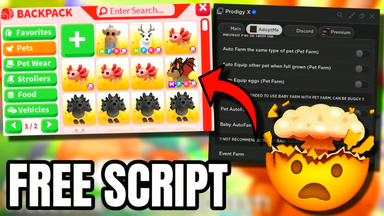 Adopt me pets script. Adopt me pets script