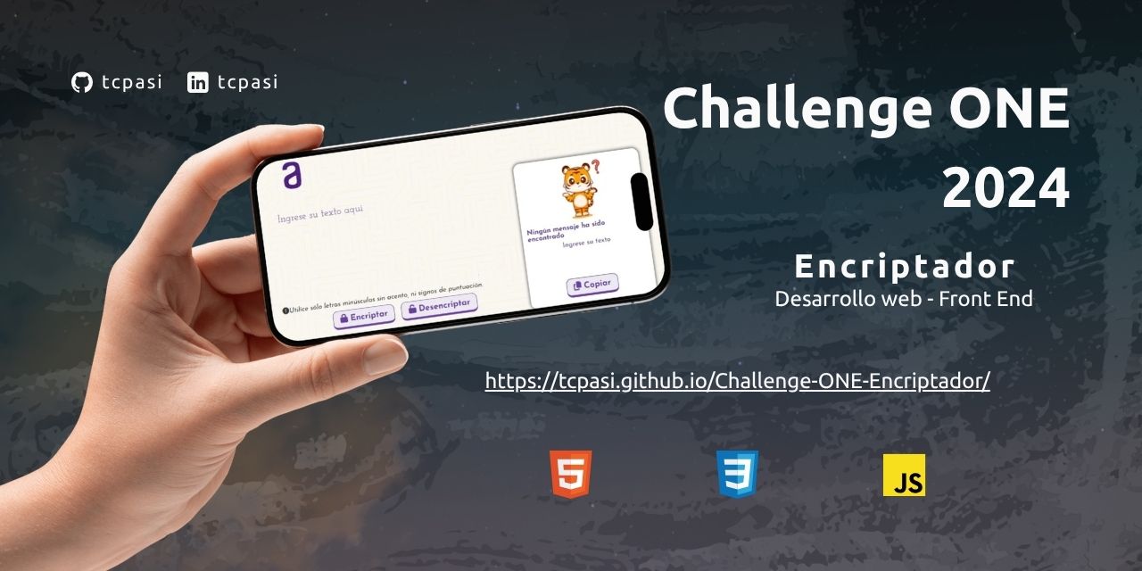 Challenge-ONE-Encriptador