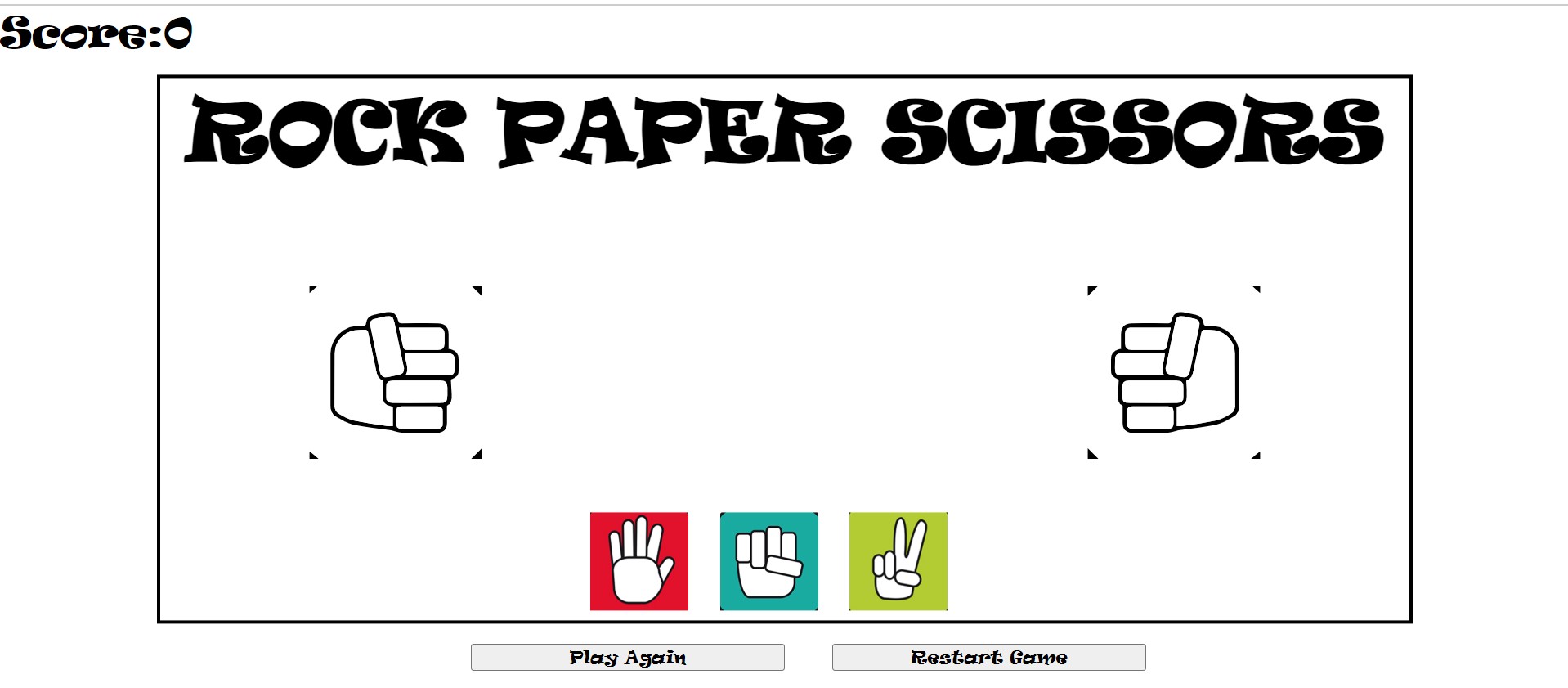 RockPaperScissorsGame