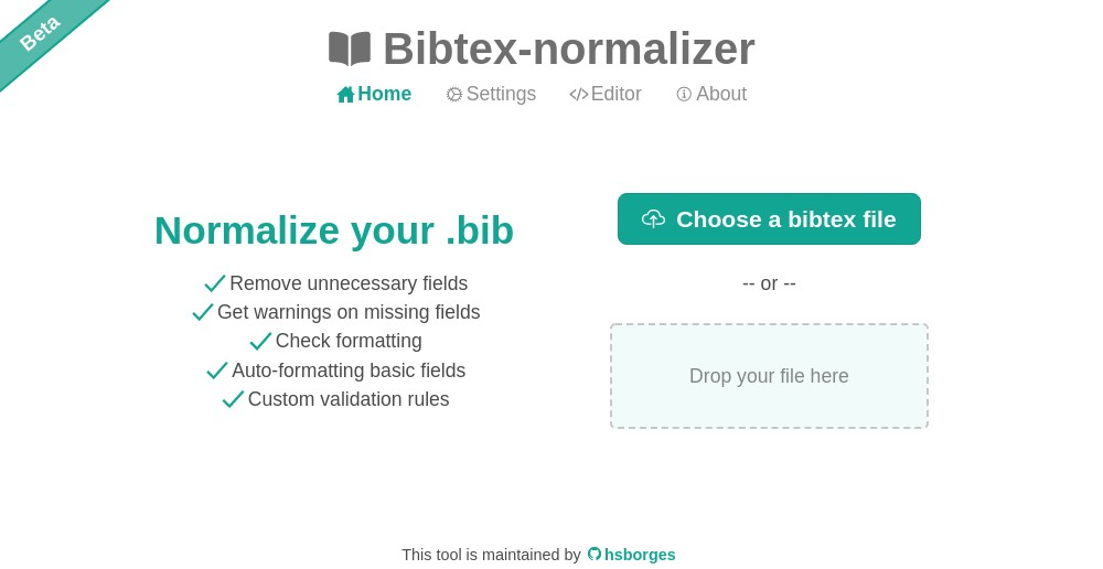 bibtex-normalizer