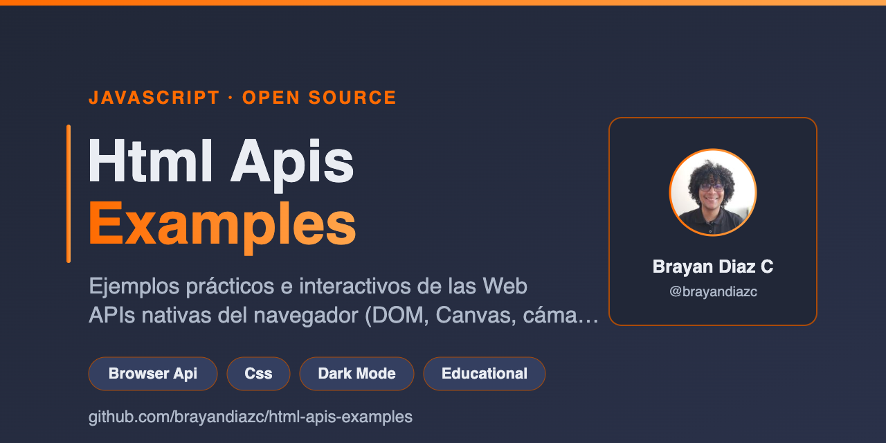 html-apis-examples