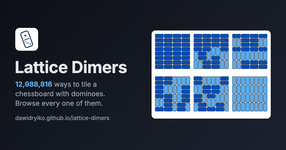lattice-dimers