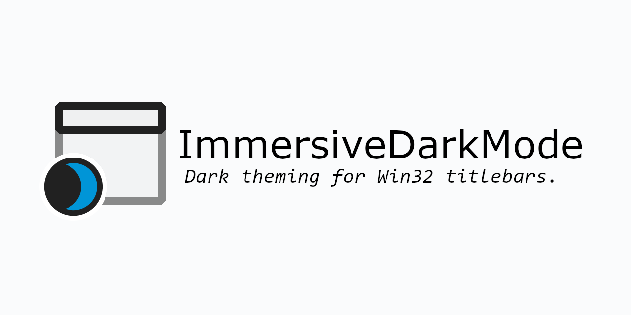 ImmersiveDarkMode