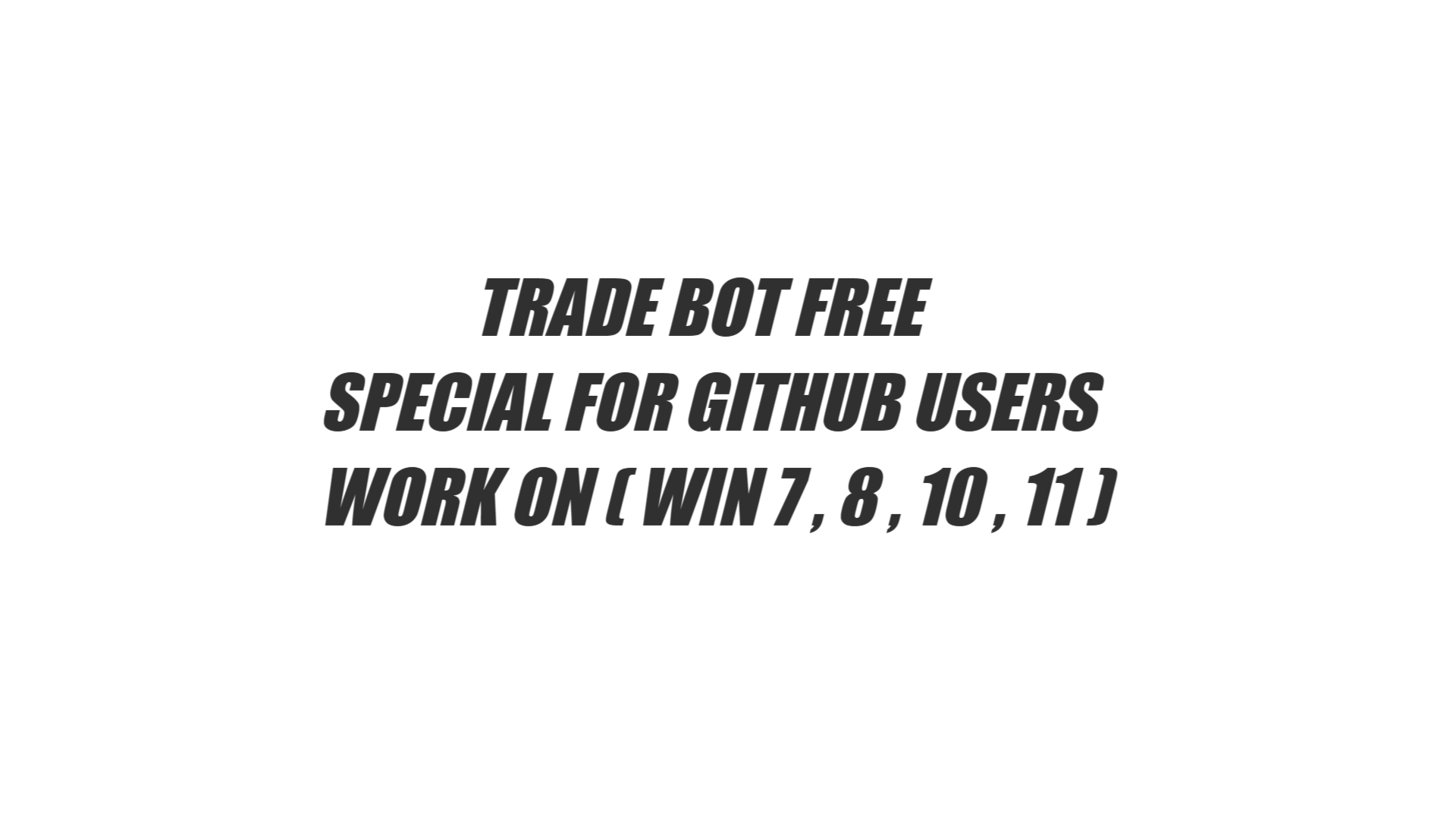 Trade-Bot-Wizard