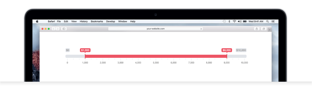 GitHub IonDen ion rangeSlider JQuery Only Range Slider