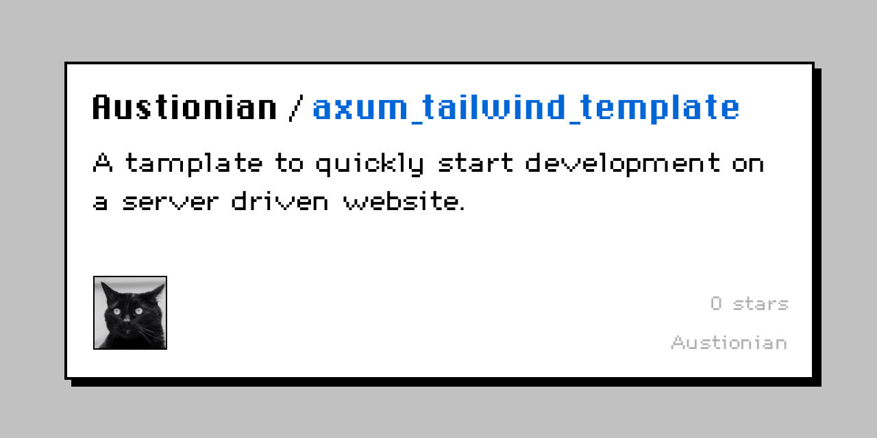 axum_tailwind_template