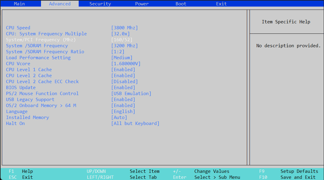 BIOS-sandbox