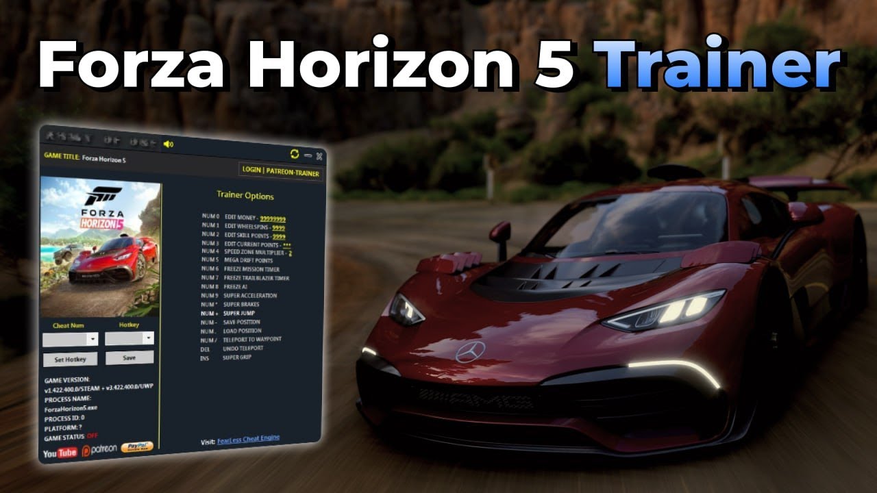 forza horizon 4 any car hack