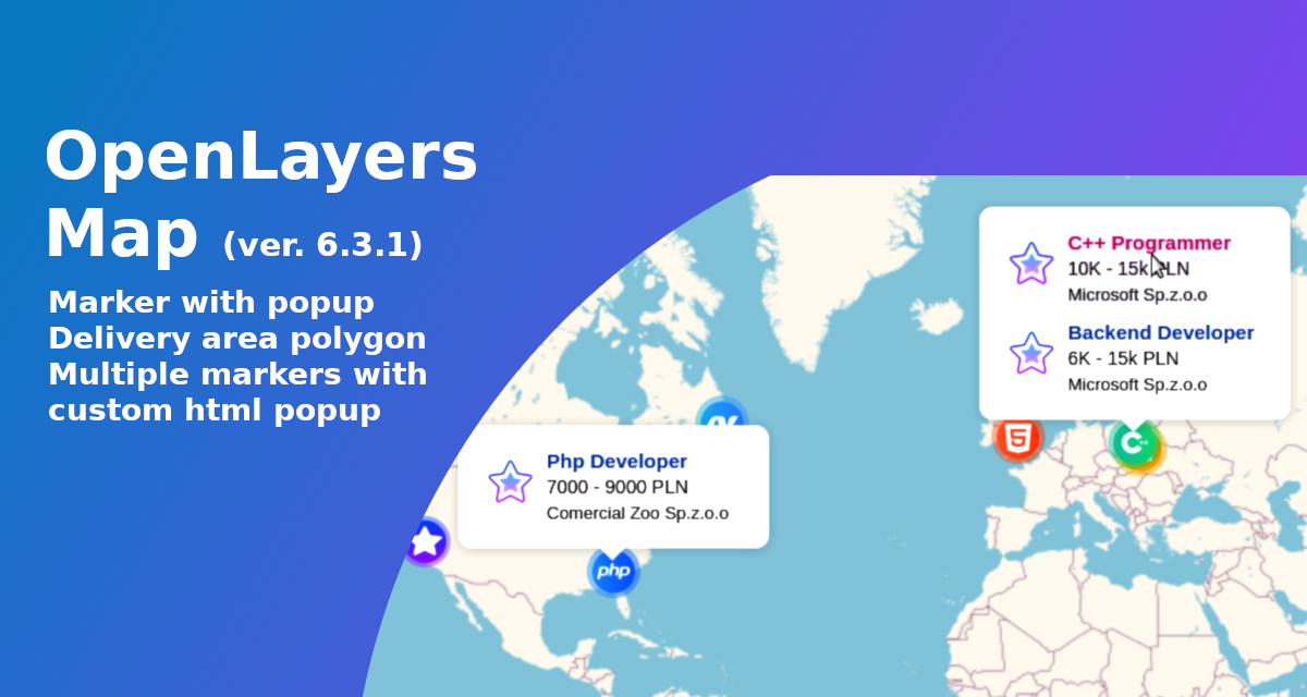 GitHub - atomjoy/openlayers-map-marker: How to create a simple map with ...