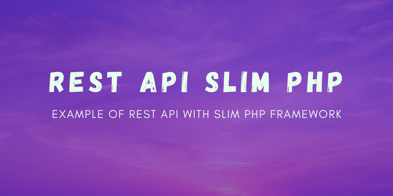 REST-API-SLIM-PHP