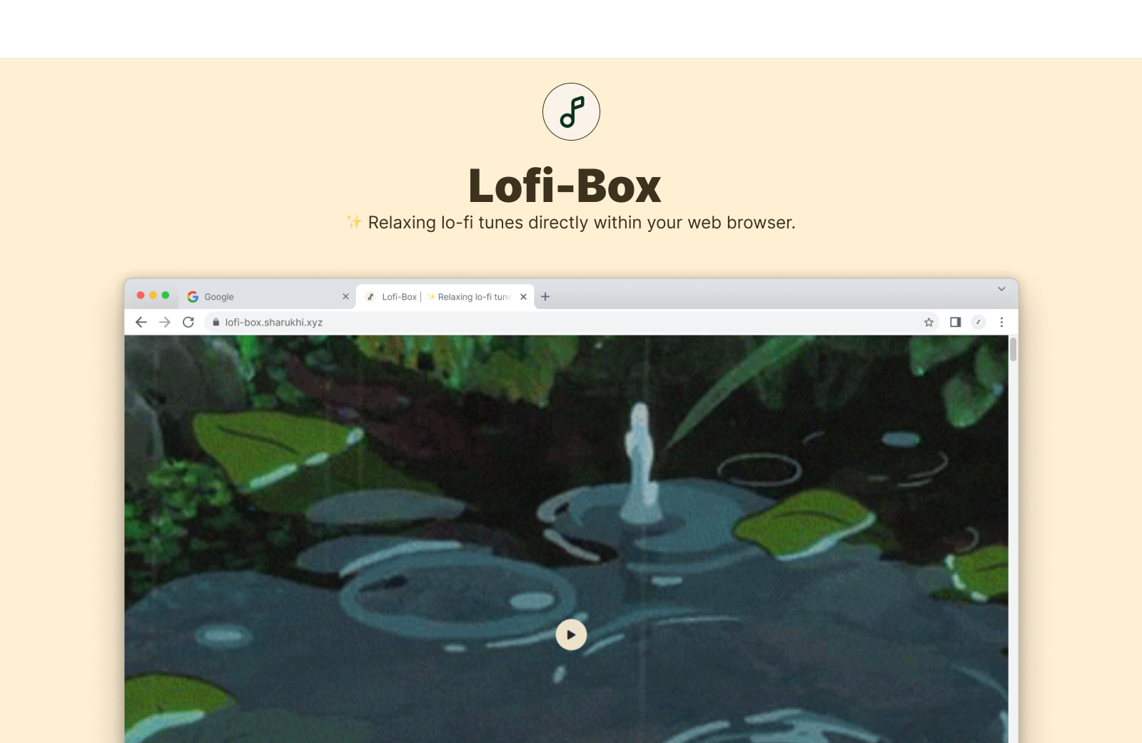Lofi box A JavaScript Repository From Sharukhi Sharukhi