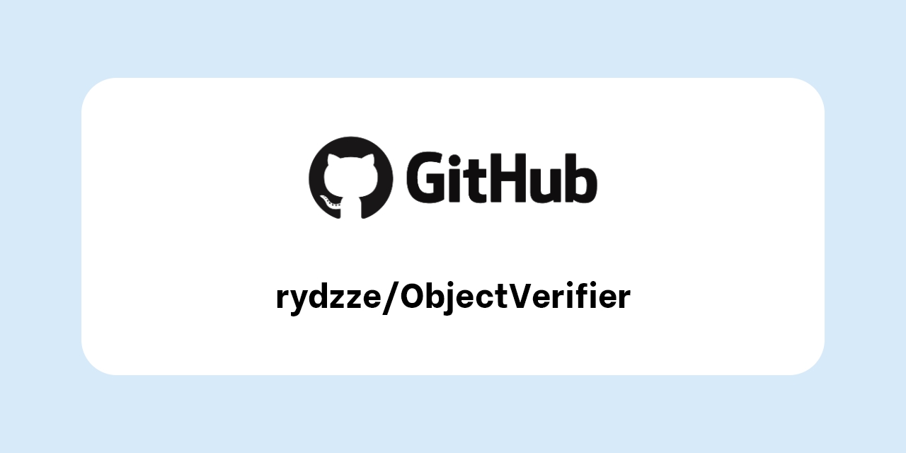GitHub - rydzze/ObjectVerifier: Project for Pattern Recognition · GitHub