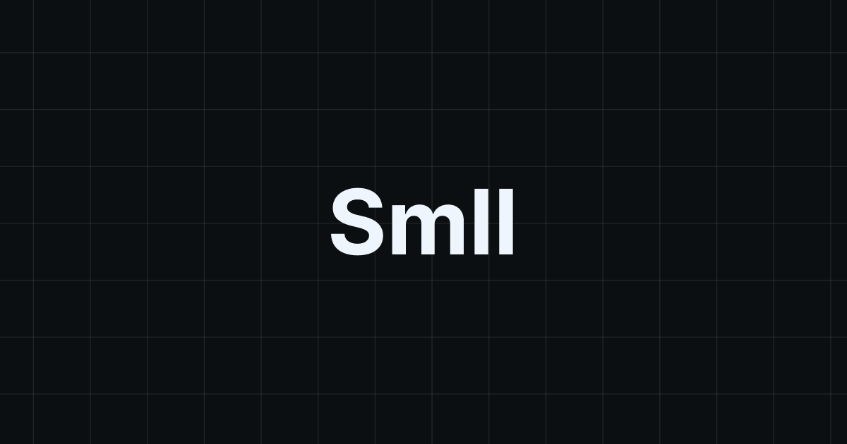 smll · GitHub Topics · GitHub