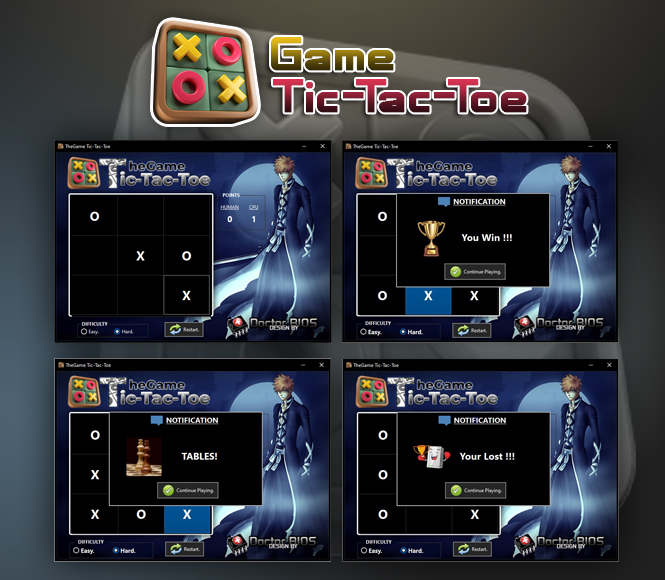 GitHub - DoctorBIOS1990/game-tic-tac-toe: Classic logical game.
