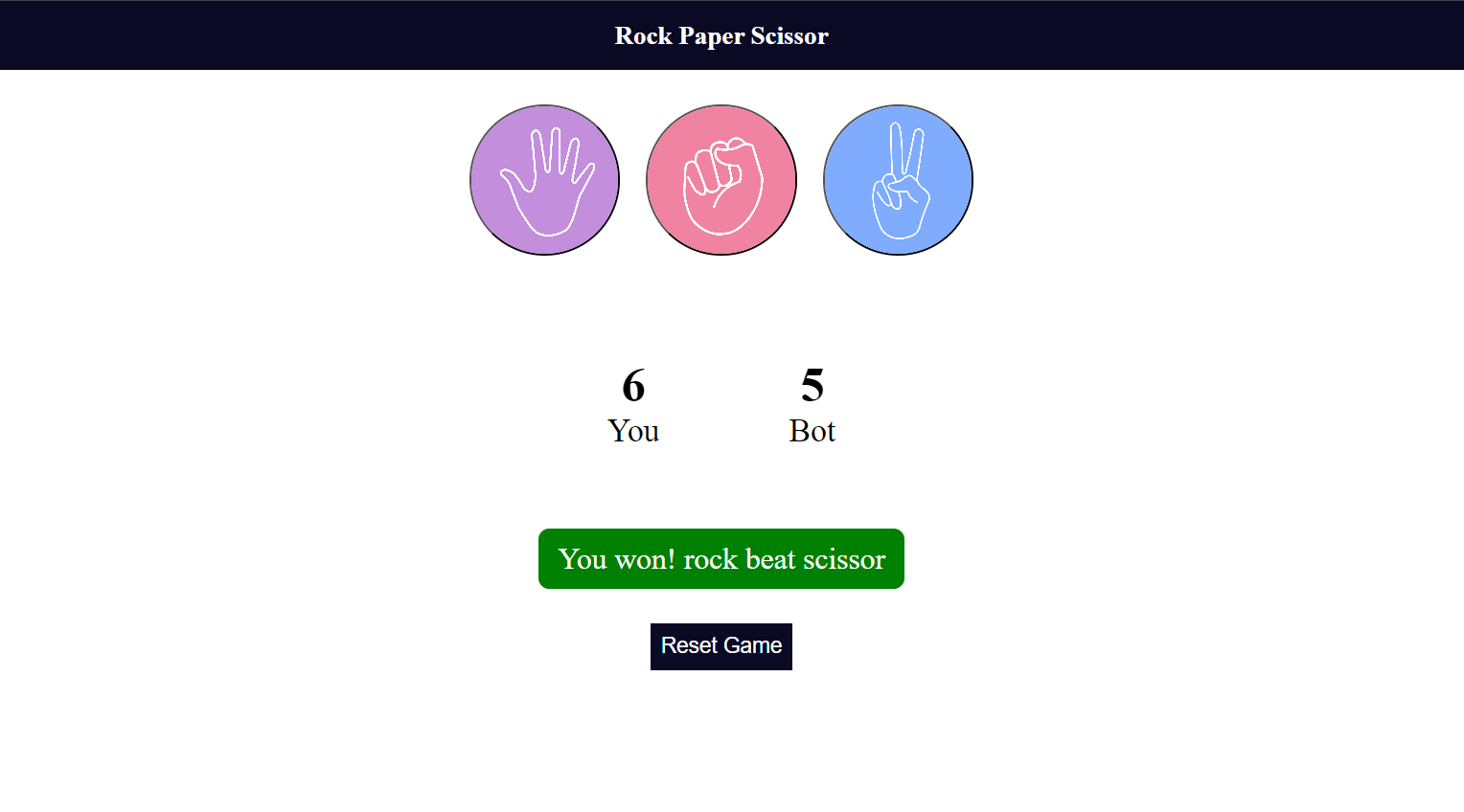 Rock-Paper-Scissor-Game-js