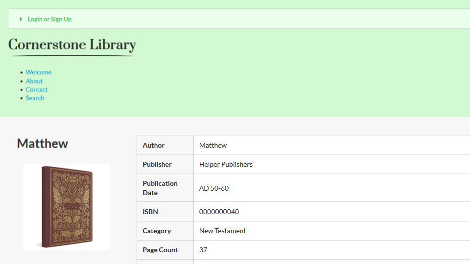 GitHub - kortrk/library: A full-stack library website. · GitHub