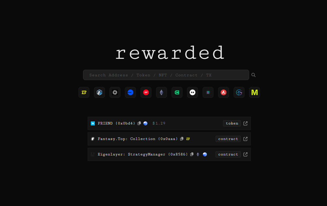 GitHub - RewardedUS/RewardedUS: Rewarded.us is an airdrop checker ...