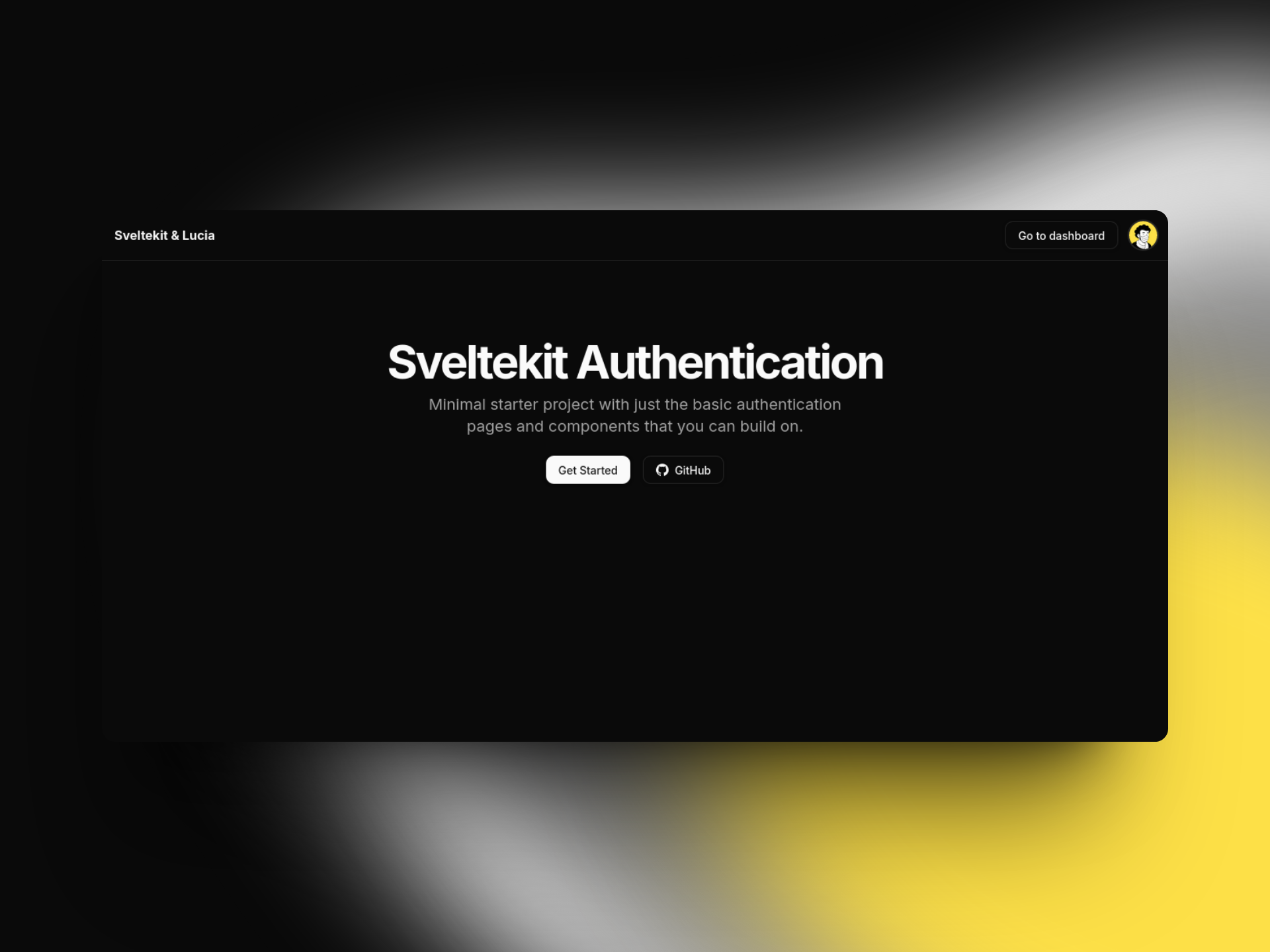 sveltekit-lucia-auth Svelte Themes