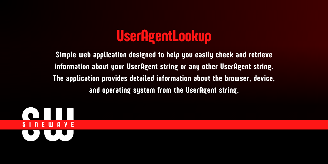 UserAgentLookup