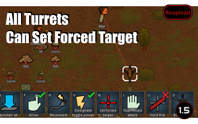 GitHub - emipa606/AllTurretsCanSetForcedTarget: Repository for the ...