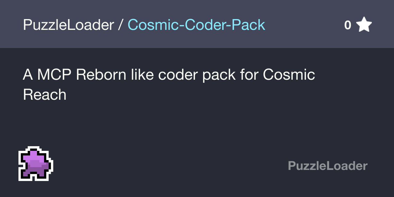 Cosmic-Coder-Pack