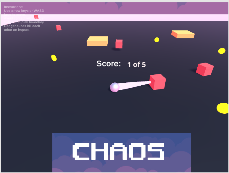 GitHub - NehaChawdipande/Chaos: unity c#