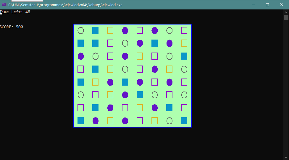 GitHub - CapMushi/Shape-Matching-Game: Candy Crush like game made in ...