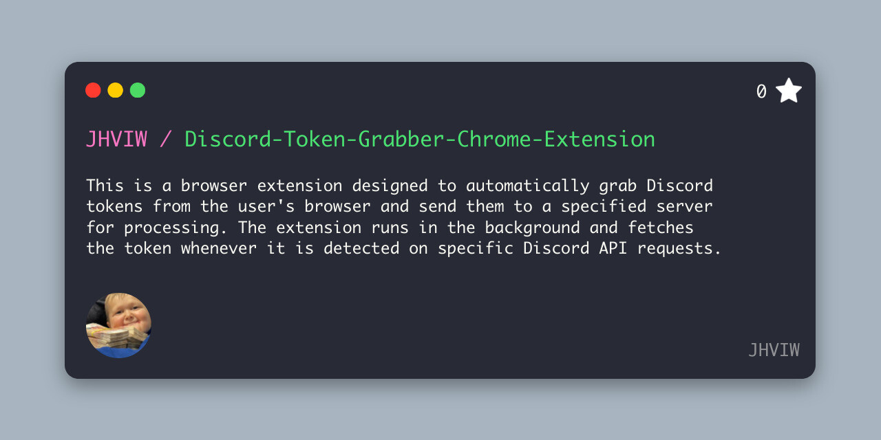 discord-token-grabber-chrome-extension