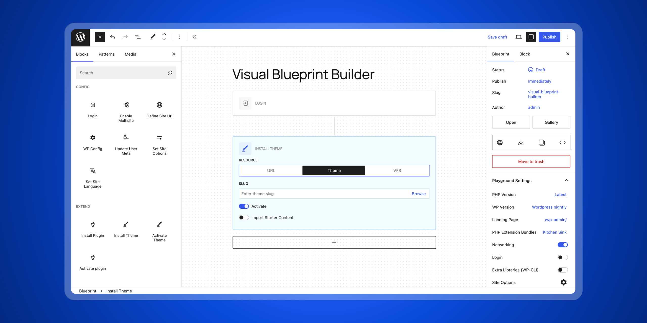 GitHub - lubusIN/visual-blueprint-builder: Block Based Visual Blueprint ...
