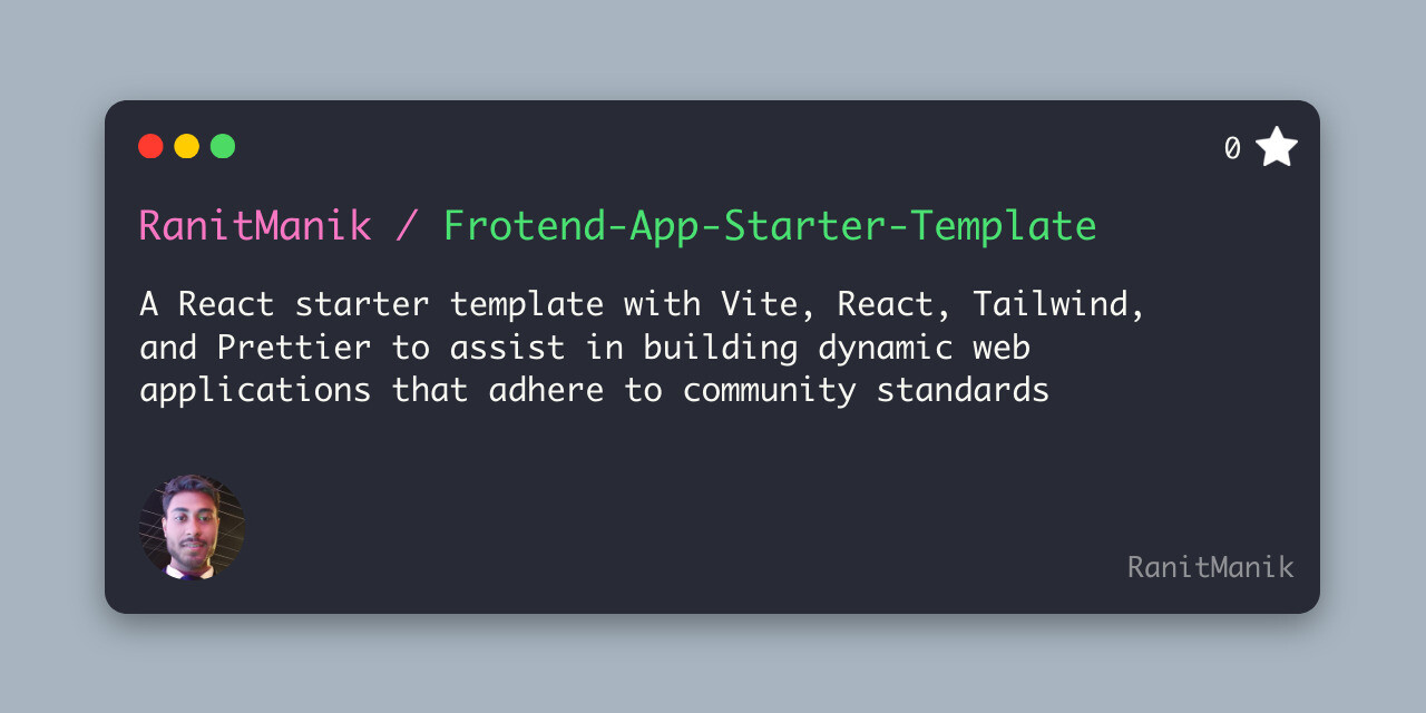 frontend-app-starter-template