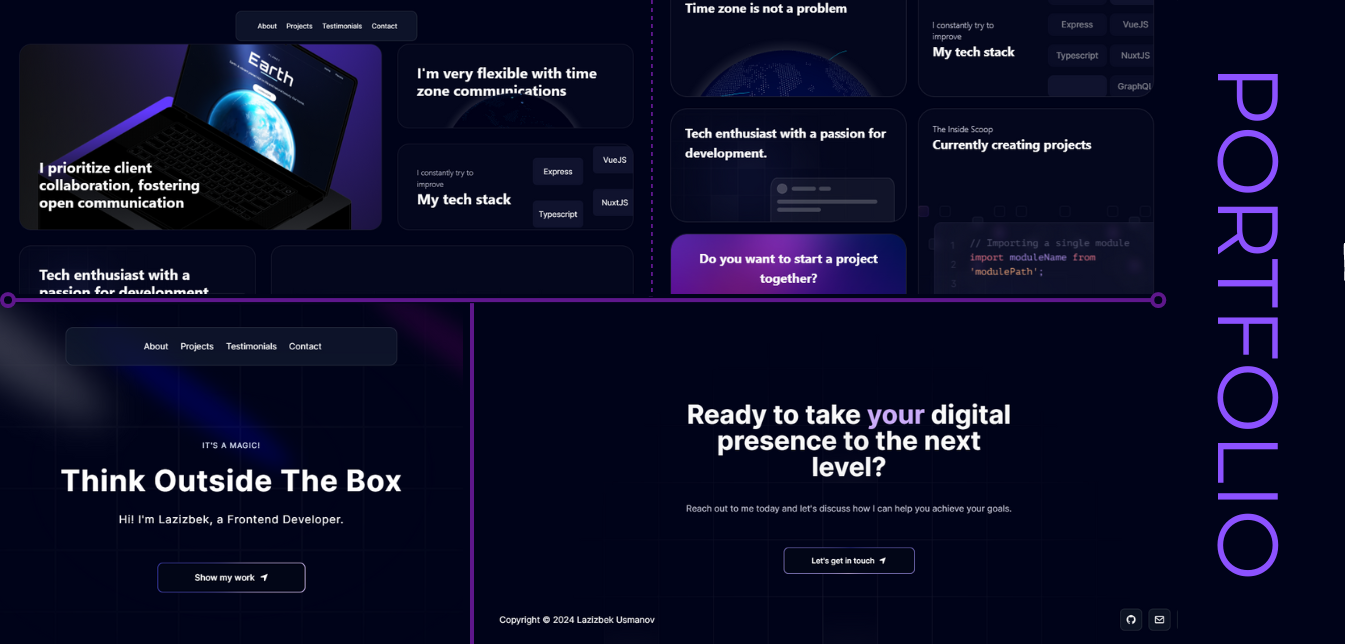 GitHub - nebulaae/Portfolio: Modern and fancy portfolio · GitHub