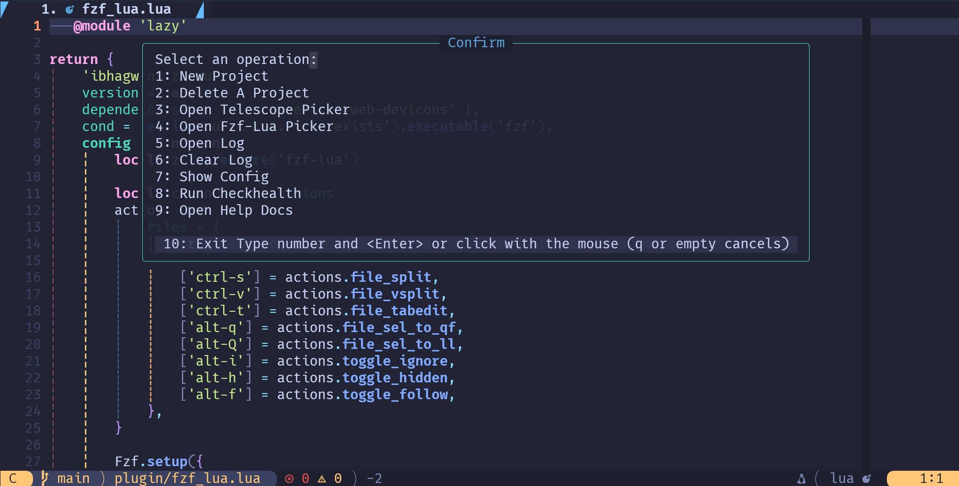 project.nvim