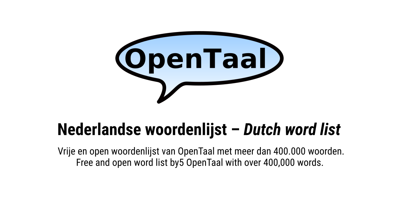 Opentaal Wordlist Basiswoorden Ongekeurd Txt At Master Opentaal Opentaal Wordlist Github