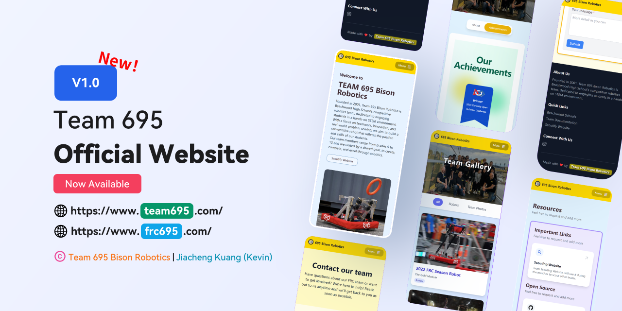 Team-695-OfficialWebsite