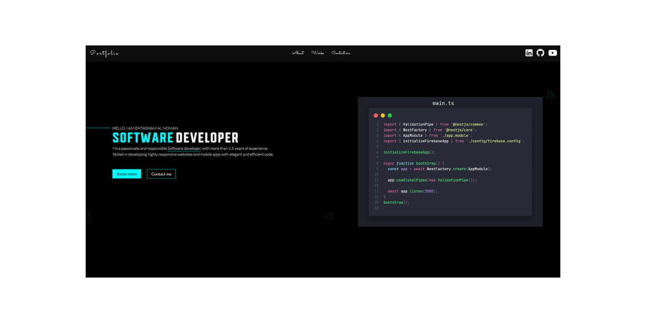 GitHub - NomanALPHA007/portfolio: Ehtasham Al Noman portfolio website ...