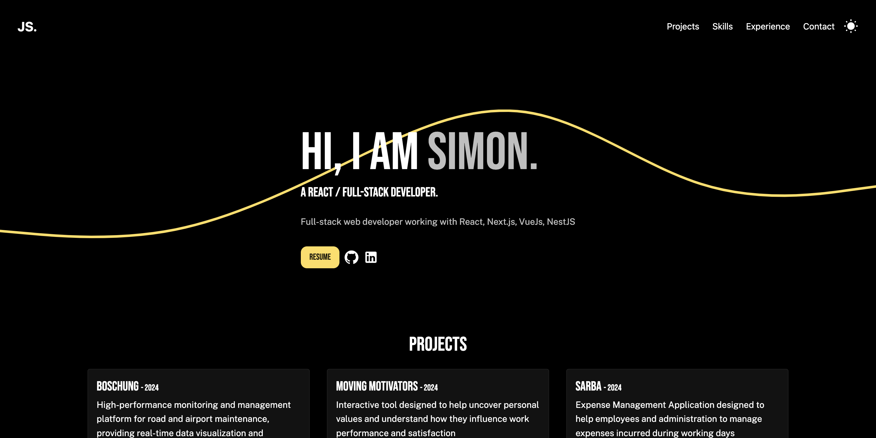 Nextjs portfolio GitHub Topics GitHub